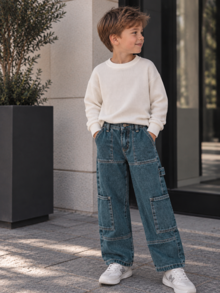 Džinsai PATCH DENIM