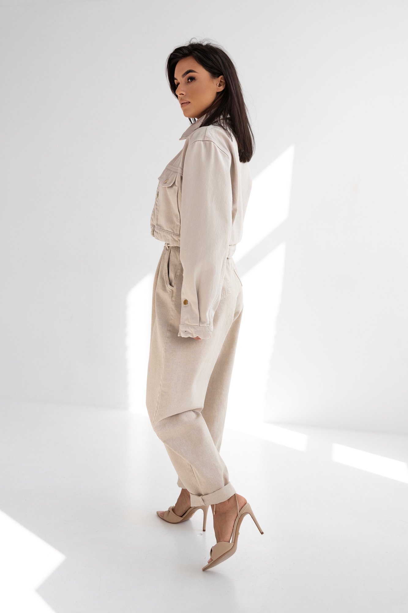 Džinsai Beige - Image 4